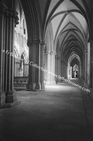 THE CATHEDRAL SIDE AISLE